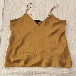 Banana Republic Gold BLISS SILK CAMISOLE